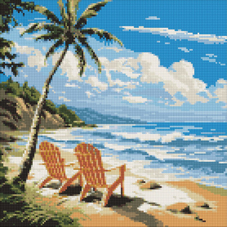Алмазна мозаїка "Світ для закоханих" 40*40см AMO7984