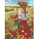 Алмазна мозаїка &quot;У рідних полях&quot; 30x40см AMO8057