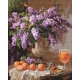 Алмазна мозаїка "Бузковий аромат" 40*50см AMO8125