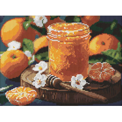 Алмазна мозаїка "Мандаринове варення" 30*40см AMO8128
