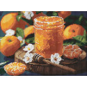 Алмазна мозаїка "Мандаринове варення" 30*40см AMO8128