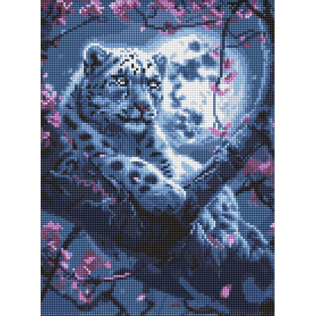 Алмазна мозаїка "Місячна тиша" 30x40см AMO8166