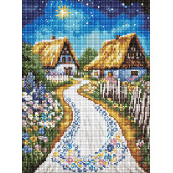 Алмазна мозаїка "Хатина" 30х40см AMO8219