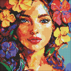 Алмазна мозаїка "Тропічна мрія" 30*30см AMO8264