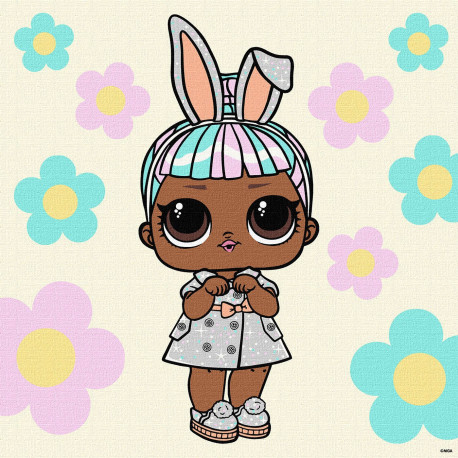 Картина за номерами L.O.L. Surprise! Spring Bling Carats 40*40см  КНО1100