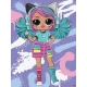 Картина за номерами  Tweens L.O.L. Skate Dance Emma Emo 30х40см  КНО1212