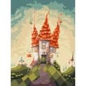 Картина за номерами 7+ Казкова хатинка30х40см  КНО6080