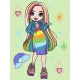 Картина за номерами Rainbow High Amaya Raine 30х40см  КНО1236
