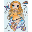 Картина за номерами  Rainbow High Poppy Rowan 30х40см  КНО1245