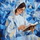 Картина за номерами Тихе чтиво 40х40см  КНО8570