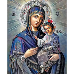 Алмазна мозаїка  Іверська Богородиця NT059 40х50см