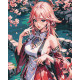 Картина за номерами Аніме Геншин Імпакт Яе Міко 40*50 см LW 30650