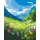 Картина за номерами Альпийська весна 40*50см  11075-AC