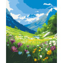 Картина за номерами Альпийська весна 40*50см  11075-AC