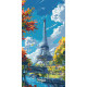 Картина за номерами Eiffel Tower 40х80 см 11571-AC