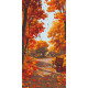Картина за номерами Осінній парк 40*80см  11572-AC