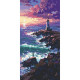 Картина за номерами Хвилююче море 40*80см  11573-AC
