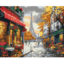 Картина за номерами Чарівність Парижа 40х50см КНО3657