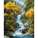 Картина за номерами Під водоспадом осені 40x50см КНО6411