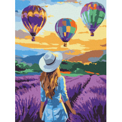 Картина за номерами Лавандові пригоди 30x40см КНО8660