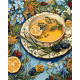 Картина за номерами Натюрморт. Квітковий чай 40*50 см  LW 3538