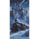 Алмазна мозаїка Зимова подорож 40*80 см  OD5173