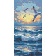 Алмазна мозаїка Політ на хвилях 40*80 см OD 5125