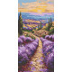 Алмазна мозаїка Аромати Провансу 40*80 см OD 5151