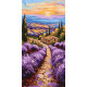 Картина за номерами Аромати Провансу 40*80 см LW 5151
