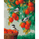 Картина за номерами Синички в саду LW 3026 40*50 см