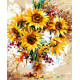 Картина за номерами Яскравий натюрморт соняшники 40*50 см LW 3074