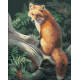 Картина за номерами Лисиця на полюванні LW 3009 40*50 см