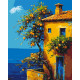 Картина за номерами Літній італійський пейзаж 40*50 см LW 3441