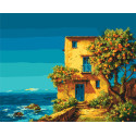Картина за номерами Пейзаж. Італійський ранок 40*50 см LW 3540