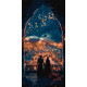Картина за номерами Пейзаж. Романтика під зоряним небом 40*80 см LW 5180