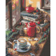 Алмазна мозаїка Різдвяний натюрморт. Зима 40*50 см OD 3097