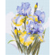 Алмазна мозаїка Букет ірисів 40*50 см OD 31600