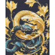 Алмазна мозаїка Дві змії. Інь та Янь 40*50 см OD 3422