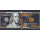 Алмазна мозаїка Франклін, долар  40*80 см OD 5100