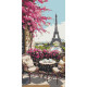 Алмазна мозаїка Ранок у Парижі 40*80 см OD 5145