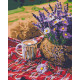 Алмазна мозаїка/вишивка Лавандовий спокій 40*50 см OD 3517