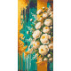 Алмазна мозаїка/вишивка Золоті квіти 40*80 см OD 5109