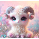 Алмазна мозаїка  Милий баранчик  20*20см S10185
