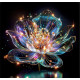 Алмазна мозаїка Миготлива квітка 20*20см S10260