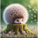 Алмазна мозаїка Їжак 20*20см S10338