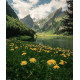 Алмазна мозаїка Гірський спокій 30*40см S20022