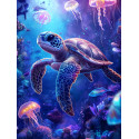 Алмазна мозаїка Океанська одіссея  30*40см S20125