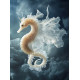 Алмазна мозаїка Морський коник  30*40см S20126