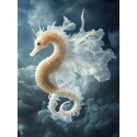 Алмазна мозаїка Морський коник  30*40см S20126