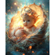 Алмазна мозаїка Дитя океану  30*40см S20143
